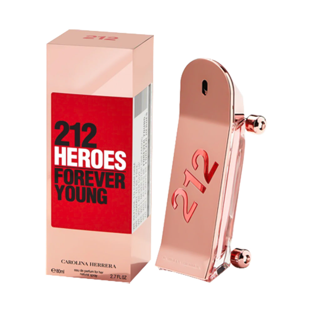 212 HEROES MUJER  - CAROLINA HERRERA EAU DE PARFUM - 80ML